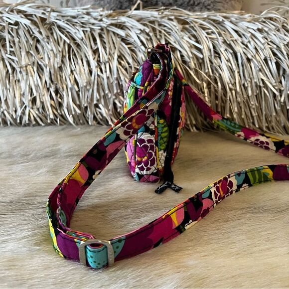 Vera Bradley Va-Va Bloom Little Hipster Crossbody Bag - Picture 4 of 14